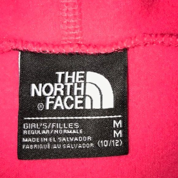 Youth north Face fleece full zip hoodie size 10-12 - Picture 2 of 2